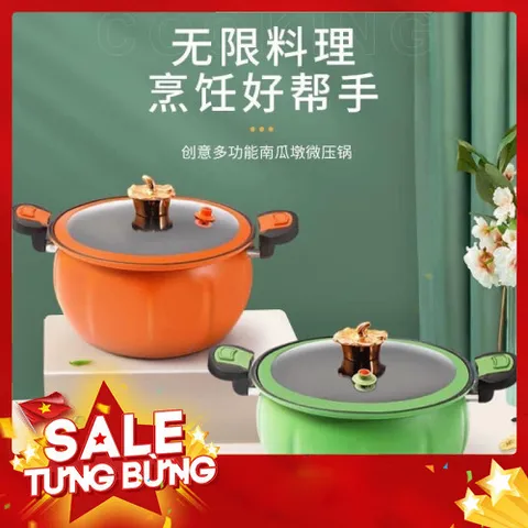 Nồi áp suất bí ngô 8 lit dùng các loại bếp 865114