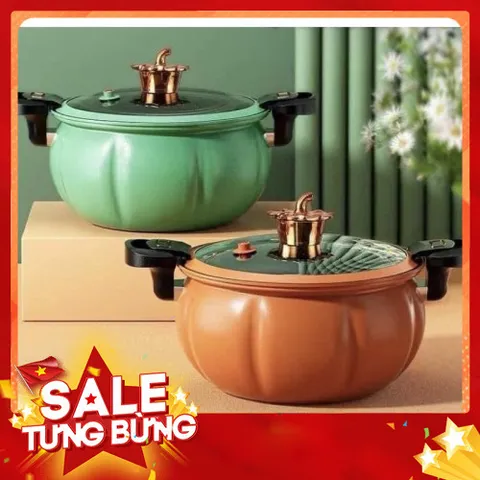 Nồi áp suất bí ngô 8 lit dùng các loại bếp 865114