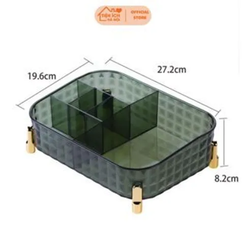 Kệ đựng đồ trang điểm nhiều ngăn đủ màu chất liệu nhựa 865203