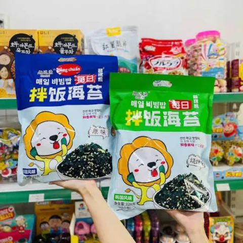 🌟 RONG BIỂN TRỘN CƠM 128g ĂN LIỀN – GIÒN NGON, ĐẬM VỊ HÀN 🌟 865682