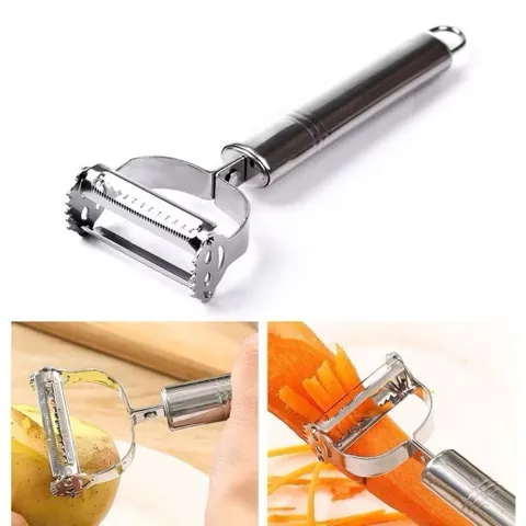 DỤNG CỤ GỌT VỎ & BÀO SỢI ĐA NĂNG 2 TRONG 1 – THÉP KHÔNG GỈ CAO CẤP 865689