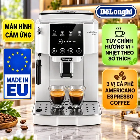MÁY PHA CÀ PHÊ TỰ ĐỘNG DELONGHI MAGNIFICA START S2 [MADE IN EU]