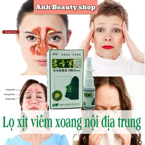 Xịt vệ sinh mũi sổ mũi, nghẹt mũi, xoang mũi JIMINGTANG 20ML