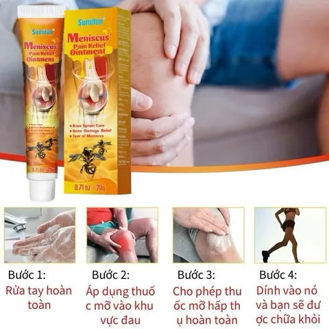 Kem Nọc Ong 20g Cao Cấp, Gel Bôi Xương Khớp Nọc Ong Giảm Đau Khớp Viêm Khớp Chính Hãng