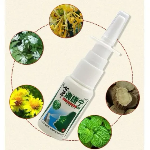 Xịt vệ sinh mũi sổ mũi, nghẹt mũi, xoang mũi JIMINGTANG 20ML