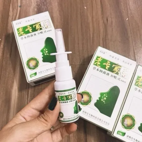 Xịt vệ sinh mũi sổ mũi, nghẹt mũi, xoang mũi JIMINGTANG 20ML