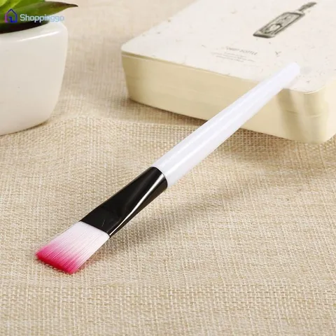 Combo 5 Cọ đắp mặt nạ silion mềm mại cán nhựa hồng