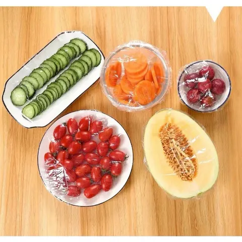 Màng Bọc Thực Phẩm PE Túi Gấu - Túi Bọc Thức Ăn Có Chun Co Giãn Tái Sử Dụng