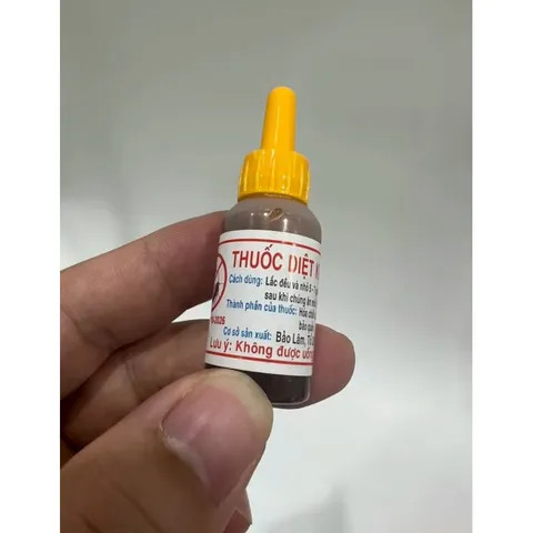 05 lọ thuốc diệt kiến gián tận gốc sinh học Việt Nam 10ml