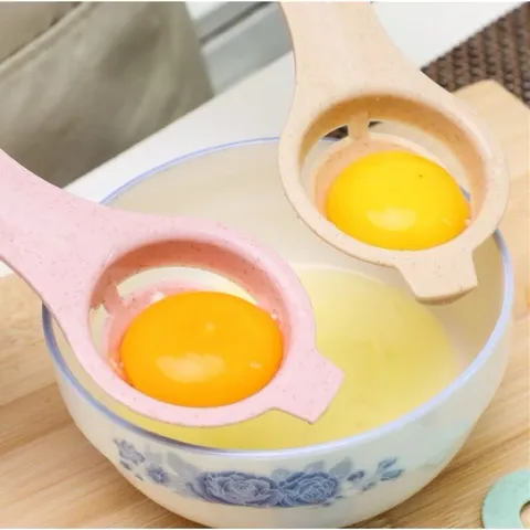 COMBO 5 Dụng Cụ Lọc Trứng Tách Lòng Đỏ Chất Liệu Nhựa Lúa Mạch Hàng Cao Cấp