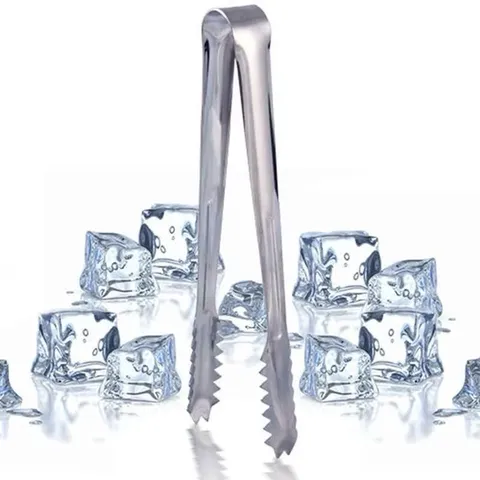 COMBO 03 Kẹp Inox Gắp Thức Ăn Nhà Bếp, Nhà Hàng V3, Dụng Cụ Gắp Đá, Cây Gắp Đồ Nóng(13cm)