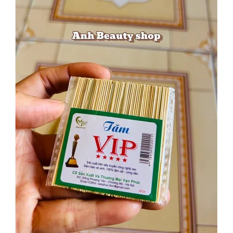 03 Gói Tăm Tre Việt Nam Xỉa Răng - tăm VIP (một gói gồm 5 vỉ)