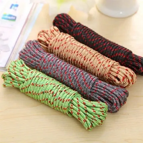 Cuộn Dây Phơi Đồ, Quần Áo Vải Bện Siêu Chắc Dài 10 Mét - Dây Buộc Màn