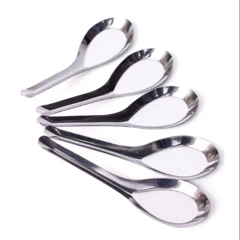 Combo 3 Thìa ăn phở, ăn súp, thìa ăn cơm inox tiện dụng