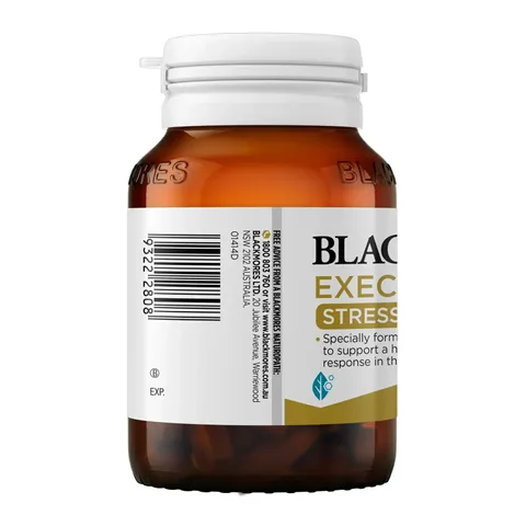 Blackmores Executive B Stress Formula - Hỗ trợ phản ứng căng thẳng khỏe mạnh của cơ thể giảm cảm giác lo lắng và căng thẳng kéo dài chính hãng Úc