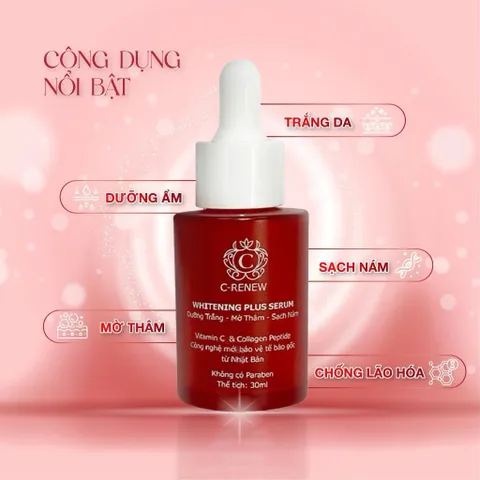 Serum Dưỡng Trắng Mờ Thâm Sạch Nám C-Renew Whitenting Plus Với Vitamin C,Collagen Peptide (Date cận) 866294