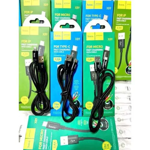 ⚡ CÁP SẠC HOCO X89 COMBO 5C – SIÊU BỀN, SIÊU TIỆN, SIÊU LỜI 🔥
