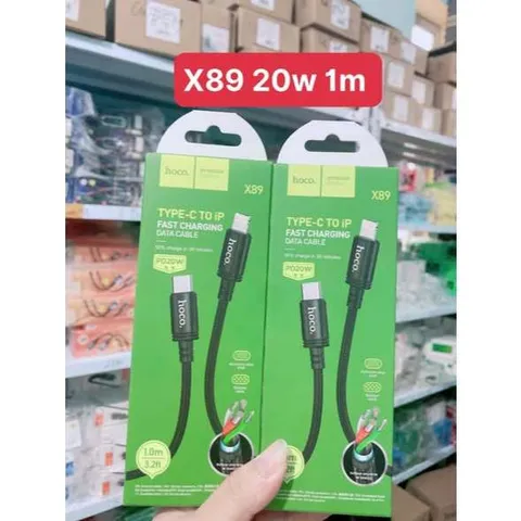 ⚡ CÁP SẠC HOCO X89 COMBO 5C – SIÊU BỀN, SIÊU TIỆN, SIÊU LỜI 🔥
