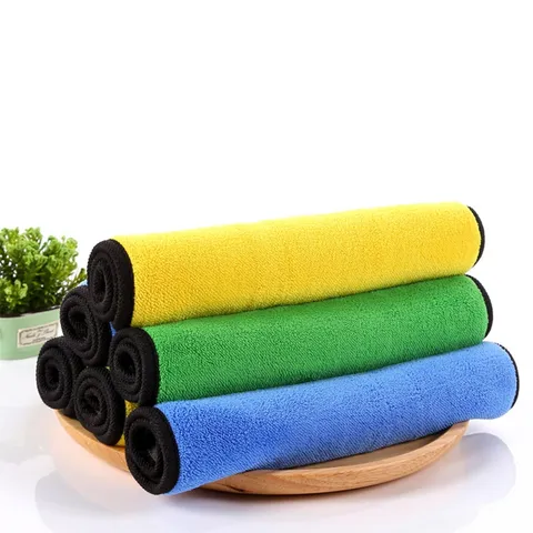 Khăn lau ô tô, xe hơi đa năng 2 lớp chuyên dụng cao cấp, chất liệu mềm mịn siêu thấm hút để lau rửa xe