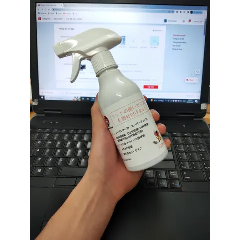 Chai xịt đuổi chuột SAMURAI CARE Hương Bạc Hà Cho xe hơi và mọi nơi Xua đuổi chuột hiệu quả,an toàn.
