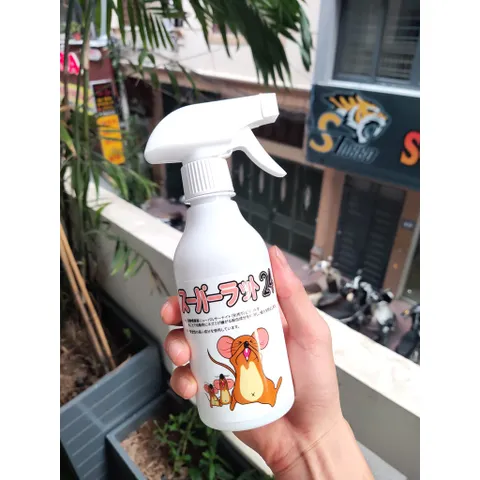 Chai xịt đuổi chuột SAMURAI CARE Hương Bạc Hà Cho xe hơi và mọi nơi Xua đuổi chuột hiệu quả,an toàn.