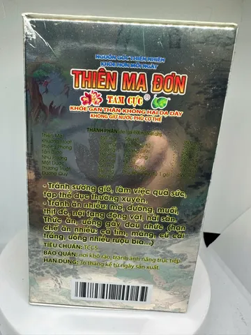 Thiên ma đơn tam cực hỗ trợ xương khớp