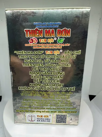 Thiên ma đơn tam cực hỗ trợ xương khớp