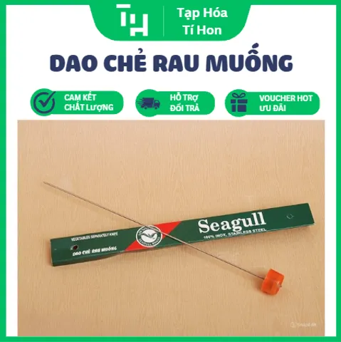 dao chẻ rau muống Seagull, dùng để chẻ nhanh thân rau muống thành các sợi nhỏ đều nhau (TH748)