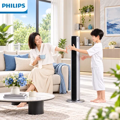 QUẠT THÁP CAO CẤP PHILIPS ACR3244TF