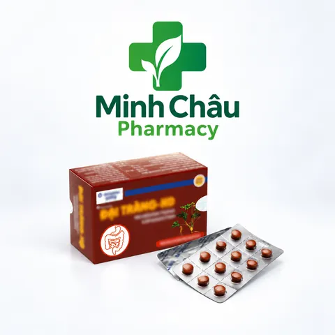 Viên Uống Bổ Sung Thảo Dược Hỗ Trợ Giảm Đầy Hơi, Chướng Bụng, Cân Bằng Tiêu Hóa Hộp 60 Viên