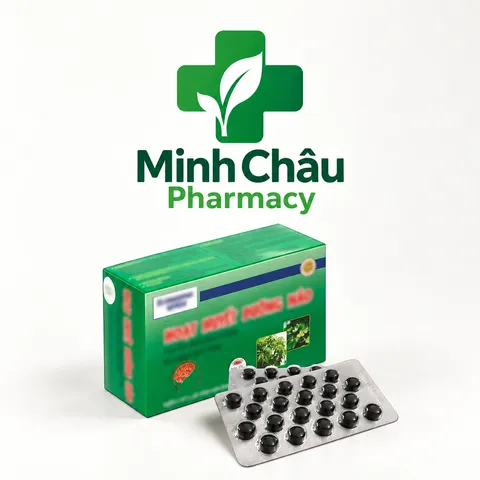 Viên Uống Bổ Sung Đinh Lăng Bạch Quả Hỗ Trợ Tuần Hoàn Não, Tăng Cường Trí Nhớ (Hộp 100 Viên)