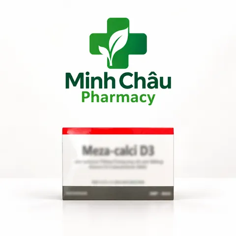Viên Uống M-e-z-a C-a-l-c-i D3 Bổ Sung Khoáng Chất & Vi Chất Hỗ Trợ Dẻo Dai Khung Xương Hộp 60 Viên