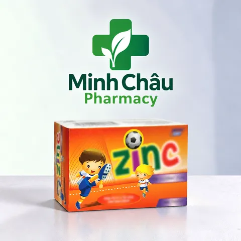 Viên Uống Zinc Bổ Sung Khoáng Chất Cho Trẻ Em & Người Lớn Tăng Cường Thể Trạng Hộp 100 Viên