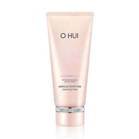 Sữa Rửa Mặt Dưỡng Ẩm Ohui Hồng 200ml - Miracle Moisture Cleansing Foam Cho Da Khô Nhạy Cảm, Làm Sạch và Cấp Ẩm Tối Ưu 866717