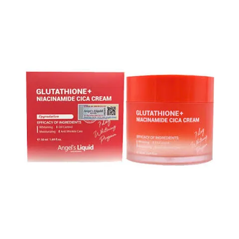 Kem Dưỡng Trắng Da Angel's Liquid Glutathione+ Niacinamide Cica Cream 50ml - Giúp Mờ Nám, Sáng Da, Phục Hồi Độ Ẩm Tự Nhiên 866750