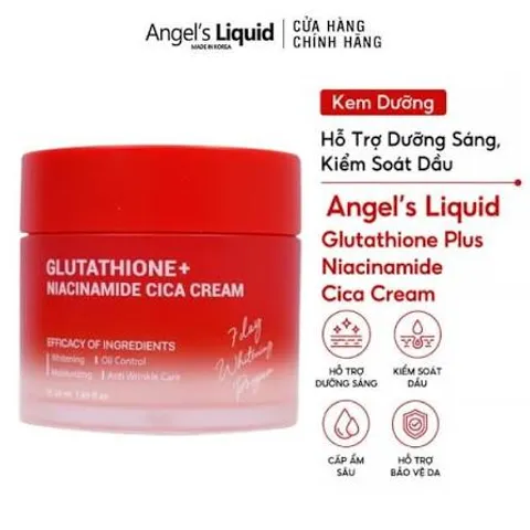 Kem Dưỡng Sáng Da Angel's Liquid Glutathione & Niacinamide 7 Ngày - Trẻ Hóa, Làm Sáng, Cung Cấp Ẩm Cho Mọi Loại Da 866757