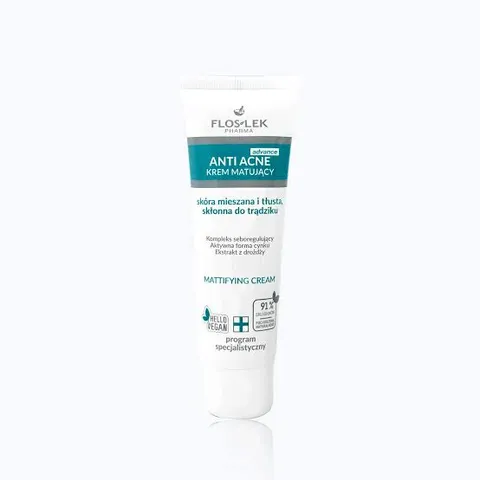 Kem Dưỡng Floslek Anti Acne Mattifying Cream 50ml - Dưỡng Ẩm, Kiểm Soát Dầu, Ngăn Ngừa Mụn Cho Da Dầu và Nhạy Cảm 866771
