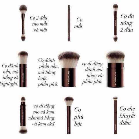 Cọ trang diểm cao cấp H.ou.rg.lass