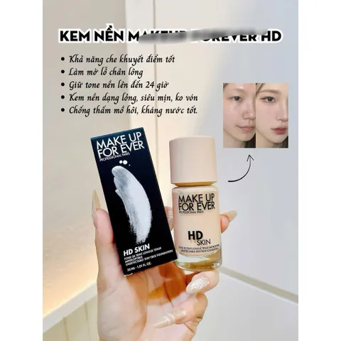 Kem Nền M.a.k.e U.p F.o.r E.v.e.r HD Skin Foundation