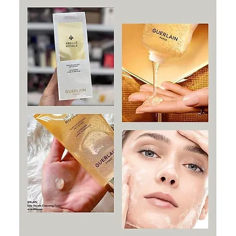 💋 Sữa Rửa Mặt Guerlain Abeille Royale Cleansing Care-In-Mousse Face Wash & Cleanser 𝟏𝟕𝟓ml 💋