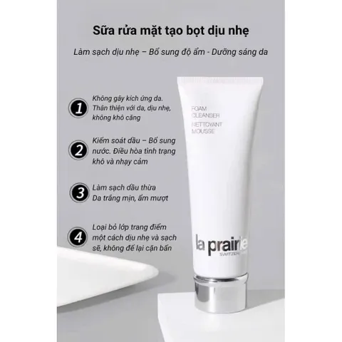 Sữa Rữa Mặt La Prairie Foam Cleanser