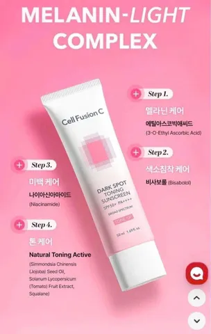 Kem Chống Nắng Cell Fusion C Toning Sunscreen 100 SPF50+ Nâng Tông Da 50ml - Giúp Bảo Vệ Da Tối Ưu, Kiềm Dầu và Phục Hồi Tông Da 867852