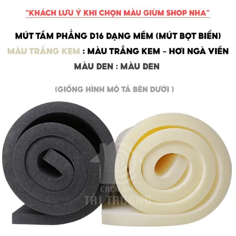 MÚT XỐP TẤM PHẲNG 1M6 X 2M