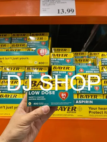 Viên Uống Bayer Apspirin Low Dose 365 Viên - Hỗ Trợ Tim Mạch Của Mỹ