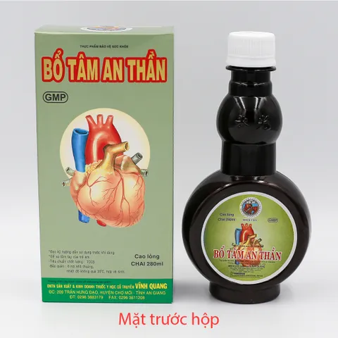 Combo 3 chai Bổ Tâm An Thần VĨNH QUANG - Dễ ngủ, ngủ ngon và sâu - chai 280ml