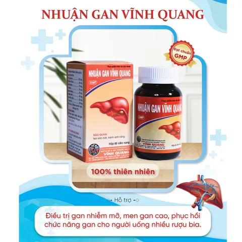Combo Điều Kinh Thải Độc VĨNH QUANG - Bổ huyết, Mát gan chăm sóc cho Phụ Nữ - Viên nang không đường