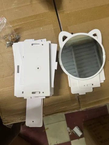 Kệ Mỹ Phẩm Có Gương Tai Mèo 2 Ngăn Kéo
