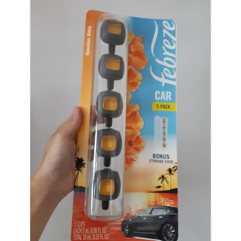 Nước Hoa Ô Tô Febreze Cao Cấp Kẹp Cửa Gió Điều Hòa Xe Hơi Febreze Car Vent Air Freshener (nhiều mùi) 868060