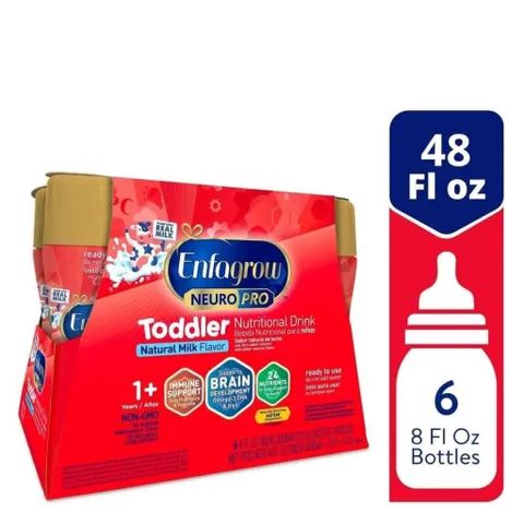 [DATE 2027] 6 Chai LẺ 237ml Sữa Nước Enfagrow Mỹ DHA Choline Cho Bé 1-3 Tuổi