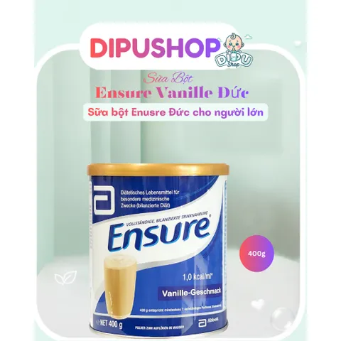 Sữa ens Đức ENSURE VANILLE Dòng Sữa Quốc Dân 400g